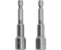 MATRIX Биты с торцевыми головками 10x65 мм, 2 шт.//