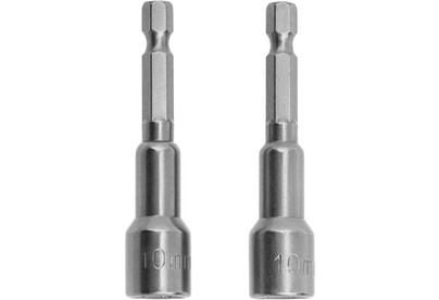MATRIX Биты с торцевыми головками 10x65 мм, 2 шт.//