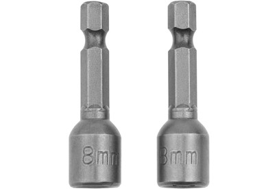 MATRIX Биты с торцевыми головками 8x45 мм, 2 шт.//