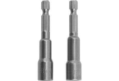 MATRIX Биты с торцевыми головками 8x65 мм, 2 шт.//