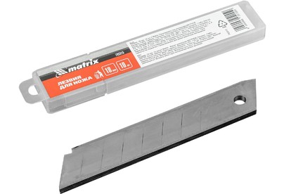 MATRIX Лезвия, 18 мм, 10 шт.//