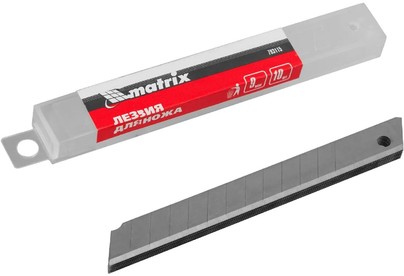 MATRIX Лезвия, 9 мм, 10 шт.//