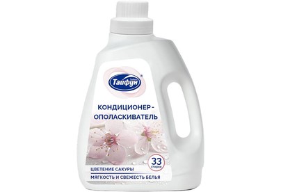 ТАЙФУН 181602 Кондиционер для белья, 1 л (Цветение сакуры)
