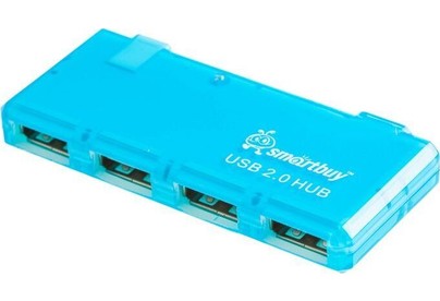 SMARTBUY (SBHA6110B) 4 порта синий