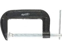 SPARTA Струбцина Gобразная, 75 мм 206535