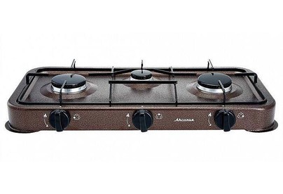 АКСИНЬЯ КС107 трехконфорочная,коричневый