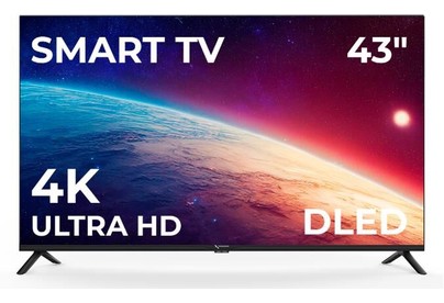 ТРИКОЛОР H43U5500SA UHD 4K SMART TV Android Безрамочный