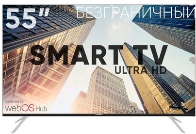 SOUNDMAX SMLED55M06SU(черный)\W
