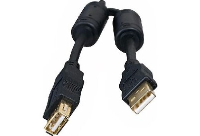 5BITES UC5011030A EXPRESS USB2.0 / AMAF / FERRITES / 3M / BLACK