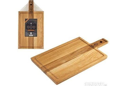LEONORD Доска 41*21*2 см с ручкой (дуб) (986062)