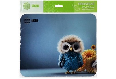 CACTUS Owl gray рисунок 300x250x3мм (CSMPCD12M)