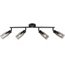 ESCADA 10172/4 E14*40W Black/Chrome