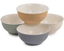 DOMENIK Набор салатников GO COLORS 2шт 14.3см 500мл DMS003