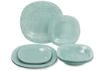 LUMINARC Набор столовый НЕО КАРИНА БРАШМАНИЯ ТЮРКУАЗ 12пр V6064