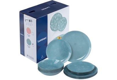 LUMINARC Столовый набор MELITINA BLUE 18 предметов V9722