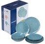 LUMINARC Столовый набор MELITINA BLUE 18 предметов V9722