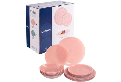 LUMINARC Столовый набор MELITINA PINK 18 предметов V9723
