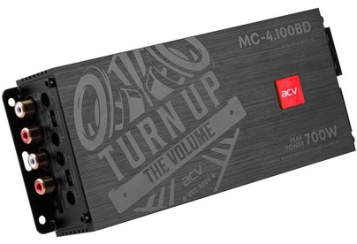 ACV MC4.100BD micro 4*100Вт\432 канал\42Ом\HPF\LPF\Highinput\Bluetooth\D class