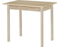 ЭЛЕГИЯ Стол обеденный ЛДСП ПН (Бесцветный (Лак),Дуб Сонома) (1 кор.)