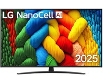 LG 55NANO81A6A.ARUG SMART TV WebOS 4K Ultra HD безрамочный