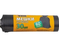 РЫЖИЙ КОТ мешки для мусора 60л 30шт/рул (003929)