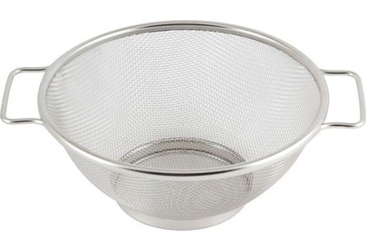 MALLONY Дуршлаг из нерж стали с боковыми ручками Macaroni, диа 20 см (985512)