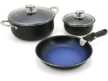 POMIDORO POMI D'ORO P640557 Comodo set Набор посуды для приготовления со съемной ручкой