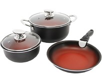 POMIDORO POMI D'ORO P640556 Comodo set Набор посуды для приготовления со съемной ручкой