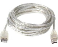 SMARTBUY (К85580) SmartTrack USB2.0 AmAf, прозрачный  5,0 м