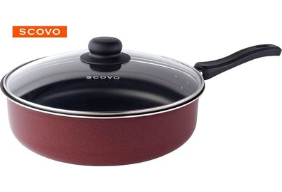 SCOVO СЭ018 expert со стекл. крышкой д.24 см