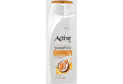 ACTIVE Шампунь питательный CARE & BEAUTY. С кокосовым маслом и витамином B5, 350 мл (512102054)