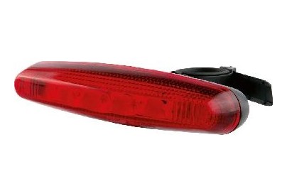 STELS Фонарь задний JY602T 5 светодиодов 4 режима красночёрный 560009*LU001604