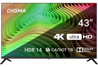 DIGMA DMLED43UBB40 UHD SMART TV