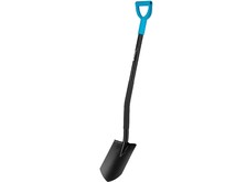 PALISAD LUXE Лопата штыковая профессиональная, 195х285х1200 мм, цельнометаллическая, LUXE Palisad 61371