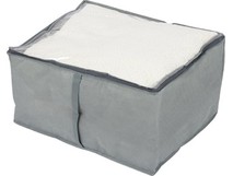 РЫЖИЙ КОТ Чехол для хранения 60*45*30см,серый (103075)