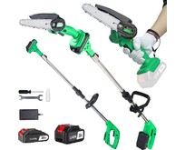 ZITREK GreenSaw 20 Plus (20В, LiIon аккум. 2шт.  1x1,5Ач + 1x3,0Ач) 0821856