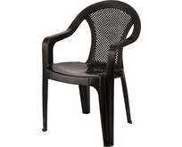 DECORONA DC628120011 DeVeranda садовое 540x535x785 мм, круглая сетчатая спинка, теплый орех