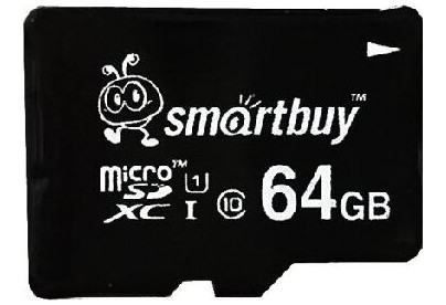 SMARTBUY (SB64GBSDCL1000) MicroSDXC 64GB Class10 UHS1