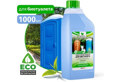 CLEAN&GREEN CG8275 Универсальное для биотуалетов БИОНОРМУ (концентрат) 1000 мл. (ПЭНД)