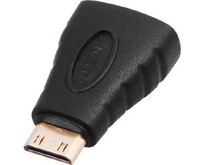 REXANT (176801) ПЕРЕХОДНИК ШТЕКЕР MINI HDMI  ГНЕЗДО HDMI