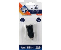NOVA BRIGHT для моб.устройств, USBпорт, 1000мА, LED индикатор, 12/24В 39728
