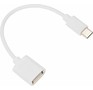 REXANT (181180) USB OTG TypeC – гн. USBА, 2,4A, 0,15м, ПВХ, белый