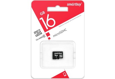 SMARTBUY (SB16GBSDCL1000) MicroSDHC 16GB Сlass10