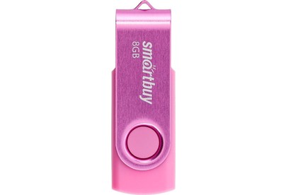 SMARTBUY (SB008GB2TWP) UFD 2.0 008GB Twist Pink розовый