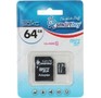 SMARTBUY (SB64GBSDCL1001) MicroSDXC 64GB Class10 UHS1 + адаптер