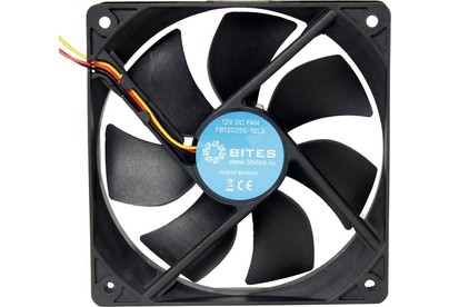 5BITES FB12025S12L3 120X25 / SLEEVE / 1200RPM / 3P