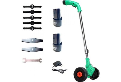 ZITREK GreenCut 12 Pro (12В, Liion аккумулятор 2шт, колеса) 0822004 (1 коробка)