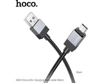 HOCO (6942007646789) X110m для micro USB , 1 м, Black
