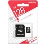 SMARTBUY (SB128GBSDCL1001) MicroSDXC 128GB Class10 UHSI U1 + адаптер