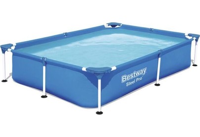 BESTWAY Каркасный бассейн 221 х 150 х 43см 1200л Steel Pro 56401 (004871)